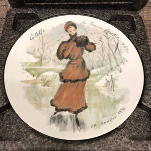 1890 Ganeau's Women of the Century Porcelian COA